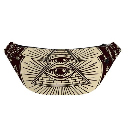 Eye of Providence Symbol Print Fanny Pack