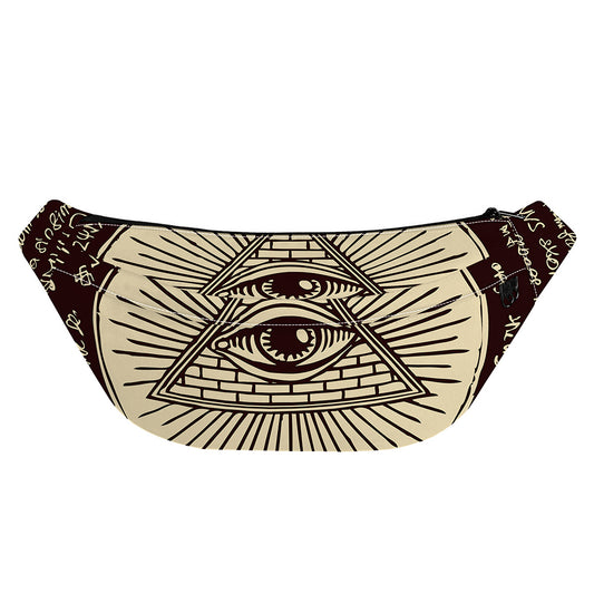Eye of Providence Symbol Print Fanny Pack