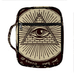 Eye of Providence Symbol Print Front Pocket Bible Bag