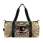 Eye of Providence Symbol Print Gym Bag