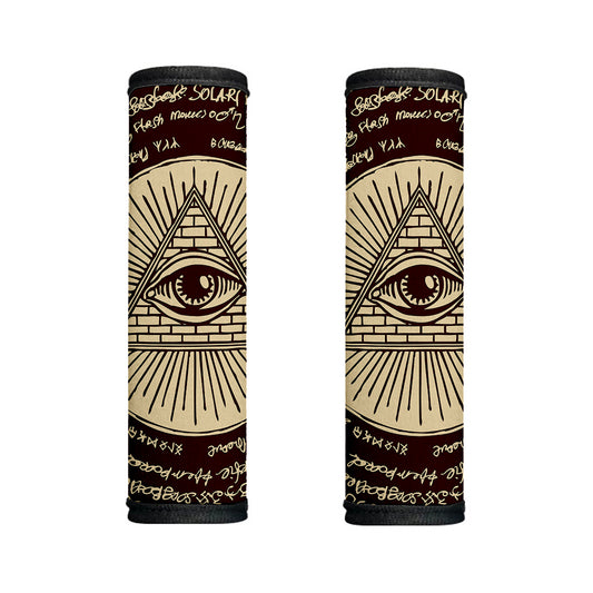 Eye of Providence Symbol Print Handle Covers