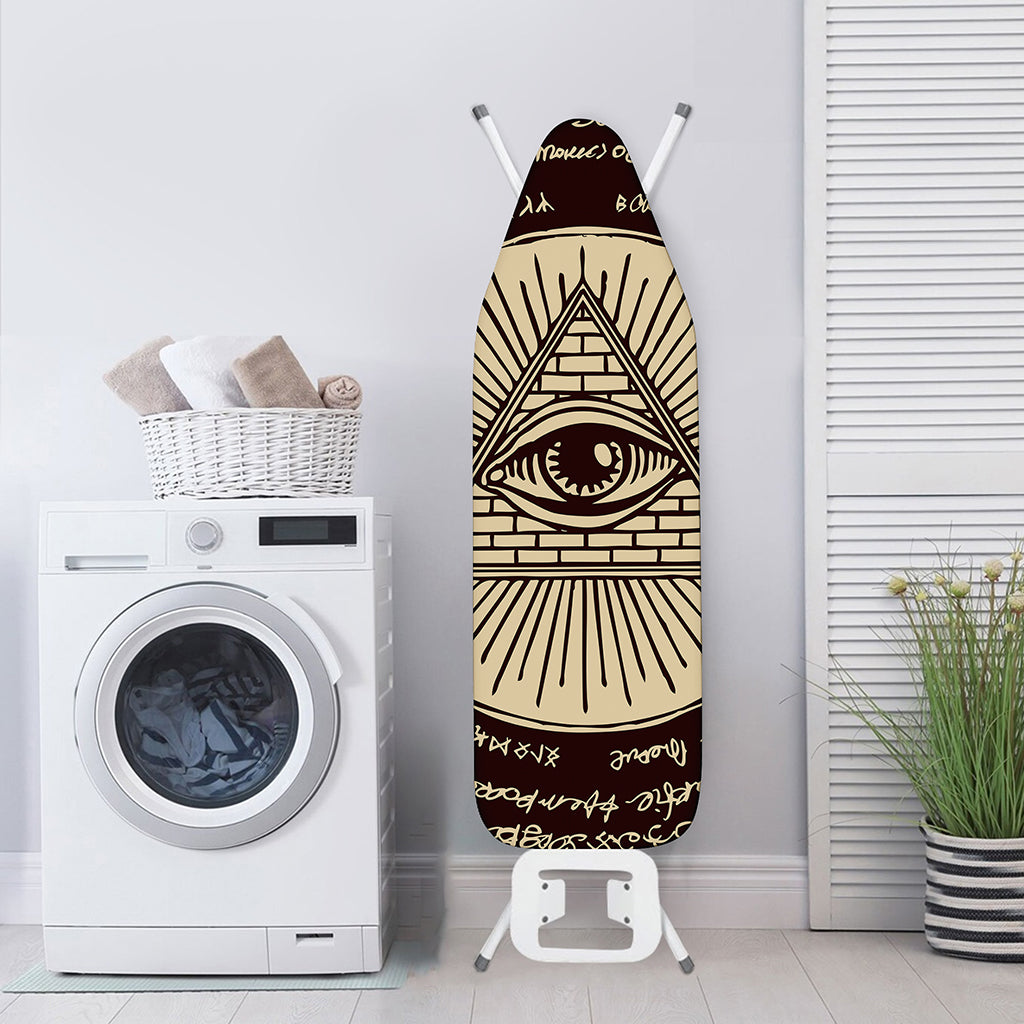 Eye of Providence Symbol Print Ironing Board Cover