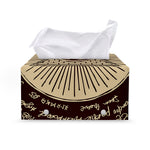 Eye of Providence Symbol Print Leather Tissue Box Cover