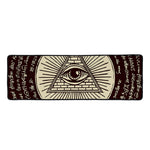 Eye of Providence Symbol Print Long Kitchen Mat