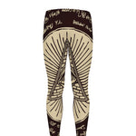 Eye of Providence Symbol Print Men's leggings