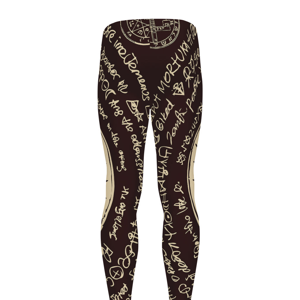 Eye of Providence Symbol Print Men's leggings