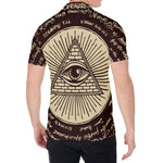 Eye of Providence Symbol Print Men's Shirt