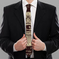 Eye of Providence Symbol Print Necktie