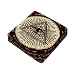 Eye of Providence Symbol Print Outdoor Seat Cushion Cover