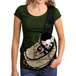 Eye of Providence Symbol Print Pet Sling Carrier