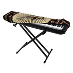 Eye of Providence Symbol Print Piano Keyboard Cover