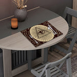 Eye of Providence Symbol Print Placemat