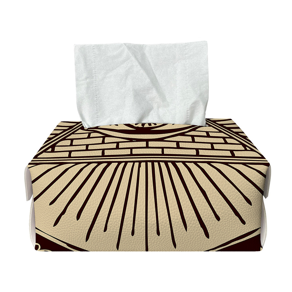 Eye of Providence Symbol Print Rectangle Tissue Box Cover