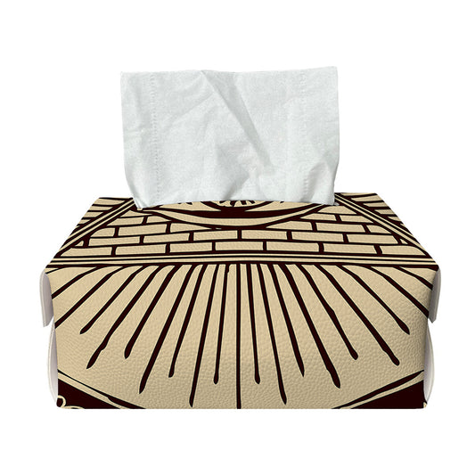 Eye of Providence Symbol Print Rectangle Tissue Box Cover