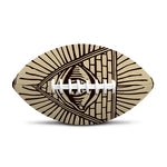 Eye of Providence Symbol Print Rugby Ball