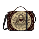 Eye of Providence Symbol Print Shoulder Strap Bible Bag