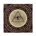 Eye of Providence Symbol Print Silk Bandana