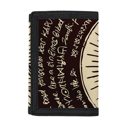 Eye of Providence Symbol Print Trifold Wallet
