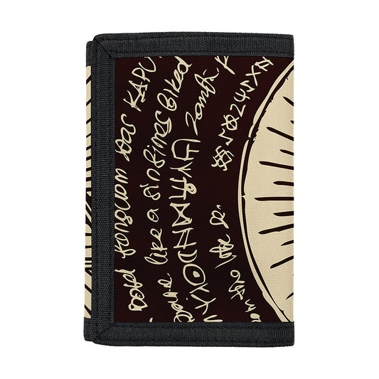 Eye of Providence Symbol Print Trifold Wallet