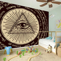 Eye of Providence Symbol Print Wall Sticker