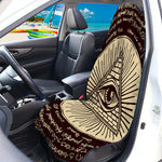 Eye of Providence Symbol Print Waterproof Car Seat Cover