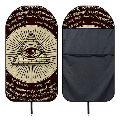 Eye of Providence Symbol Print Waterproof Car Seat Cover