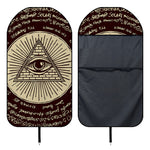 Eye of Providence Symbol Print Waterproof Car Seat Cover