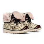 Eye of Providence Symbol Print Winter Boots