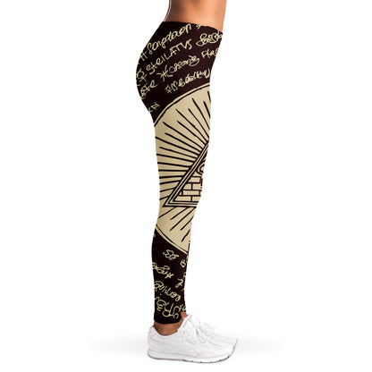 Eye of Providence Symbol Print Women's Leggings