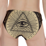 Eye of Providence Symbol Print Women's Panties