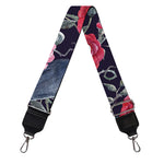 Eyeball Rose Pattern Print Bag Strap