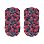 Eyeball Rose Pattern Print Bar Stool Covers