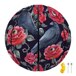 Eyeball Rose Pattern Print Basketball