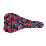 Eyeball Rose Pattern Print Bicycle Seat Cover