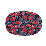 Eyeball Rose Pattern Print Car Side Mirror Covers