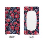 Eyeball Rose Pattern Print Changing Pad Cover