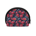 Eyeball Rose Pattern Print Coin Purse
