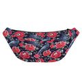 Eyeball Rose Pattern Print Fanny Pack