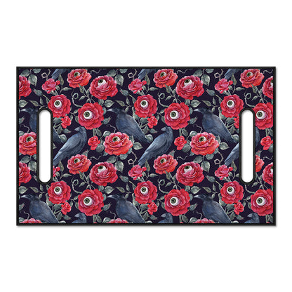 Eyeball Rose Pattern Print Golf Cart Seat Cover