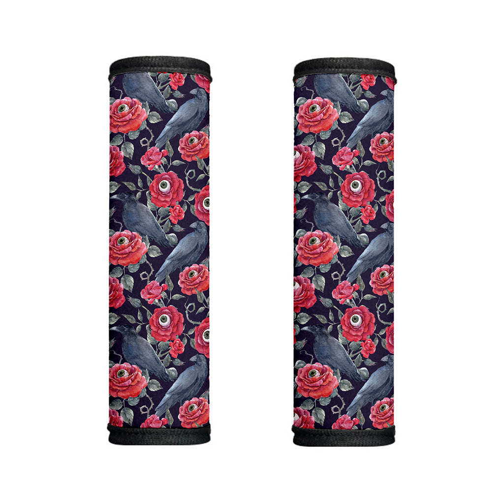 Eyeball Rose Pattern Print Handle Covers