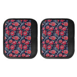 Eyeball Rose Pattern Print Handle Covers