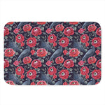 Eyeball Rose Pattern Print Indoor Door Mat