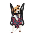 Eyeball Rose Pattern Print Pet Carrier Backpack