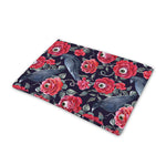 Eyeball Rose Pattern Print Pet Cooling Mat Cover