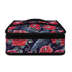 Eyeball Rose Pattern Print Small Lunch Bag