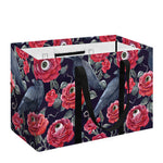 Eyeball Rose Pattern Print Utility Tote Bag