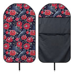 Eyeball Rose Pattern Print Waterproof Car Seat Cover