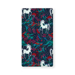Fairy Floral Unicorn Pattern Print Baby Crib Sheet