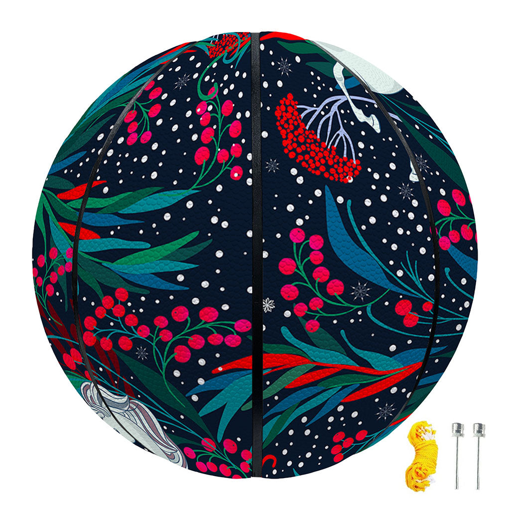 Fairy Floral Unicorn Pattern Print Basketball