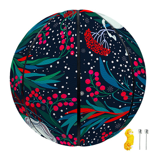 Fairy Floral Unicorn Pattern Print Basketball